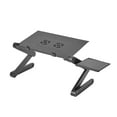thumbnail image 2 of The Lakeside Collection Lap Desk with Cooling Fan, 7" x 6.5", Black, 2 of 5