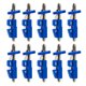 thumbnail image 1 of Clips de liberación 10pcs Clips de cebo de pesca en el mar Clips de liberación rápida de gancho de pesca Abanopi  Clips de liberación, 1 of 7