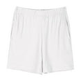 thumbnail image 3 of Diufon Summer Shorts for Kids Casual Solid Color Shorts with Pockets Elastic Waist Lounge Shorts, 3 of 5