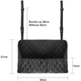 thumbnail image 2 of Bolsa de almacenamiento para asiento de automóvil, organizador de respaldo de asiento de automóvil, bolso organizador de automóvil de gran capacidad para cartera y artículos de bolsillo pequeños, 2 of 5
