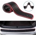 thumbnail image 1 of Rear Bumper Protector, Universal Car Door Sill Protector Nior Red Car Sticker Strip (90cm/35.4inch) Banmo, 1 of 5