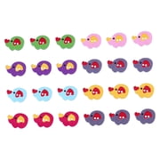 USHOBE Small Buttons Handmade Wood Buttons Craft Projects 100Pcs