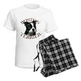 thumbnail image 4 of CafePress - Boston Terrier Women's Light Pajamas - Women's Short Sleeve Print T-Shirt and Pants Light Cotton Pajama Set, 4 of 7