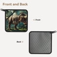 thumbnail image 2 of Honeii Green Forest Dinosaur for Silicone Trivets for Hot Pots and Pans -Trivet Mat - Heat Resistant Silicone Trivet - Hot Plate Mats, 2 of 8