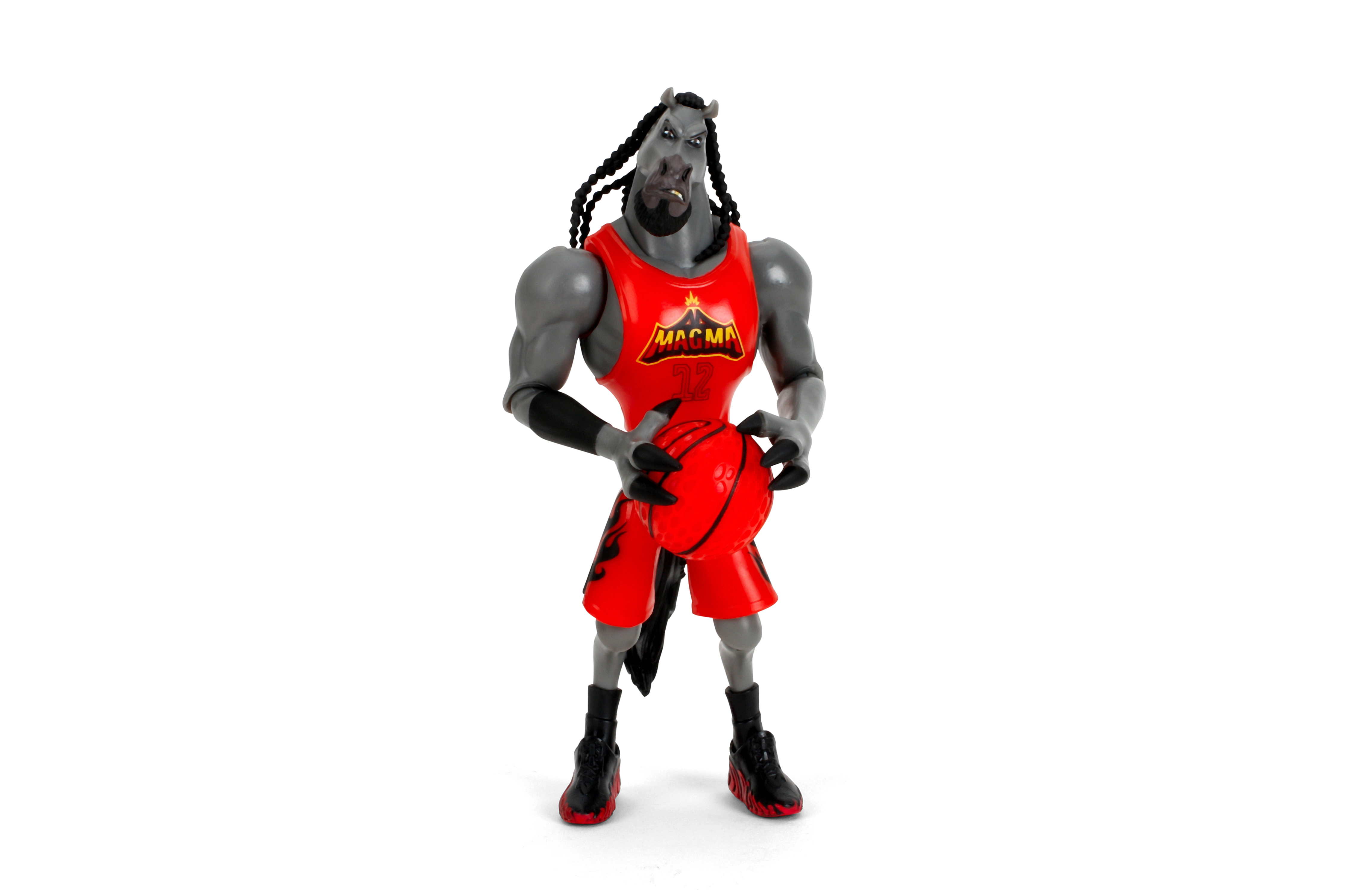 Jada GOAT The Movie Mane Attraction Action Figure – 5” Scale Collectible with Roarball Accessory 5.5” Figure by Jada Toys
