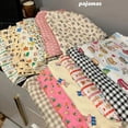 thumbnail image 3 of Pantalones Kawaii Sanrio Hello Kitty de dibujos animados Anime Kuromi Cinnamoroll ropa de dormir moda Casual suelta pantalones de pijama para el hogar Y2K niñas, 3 of 4