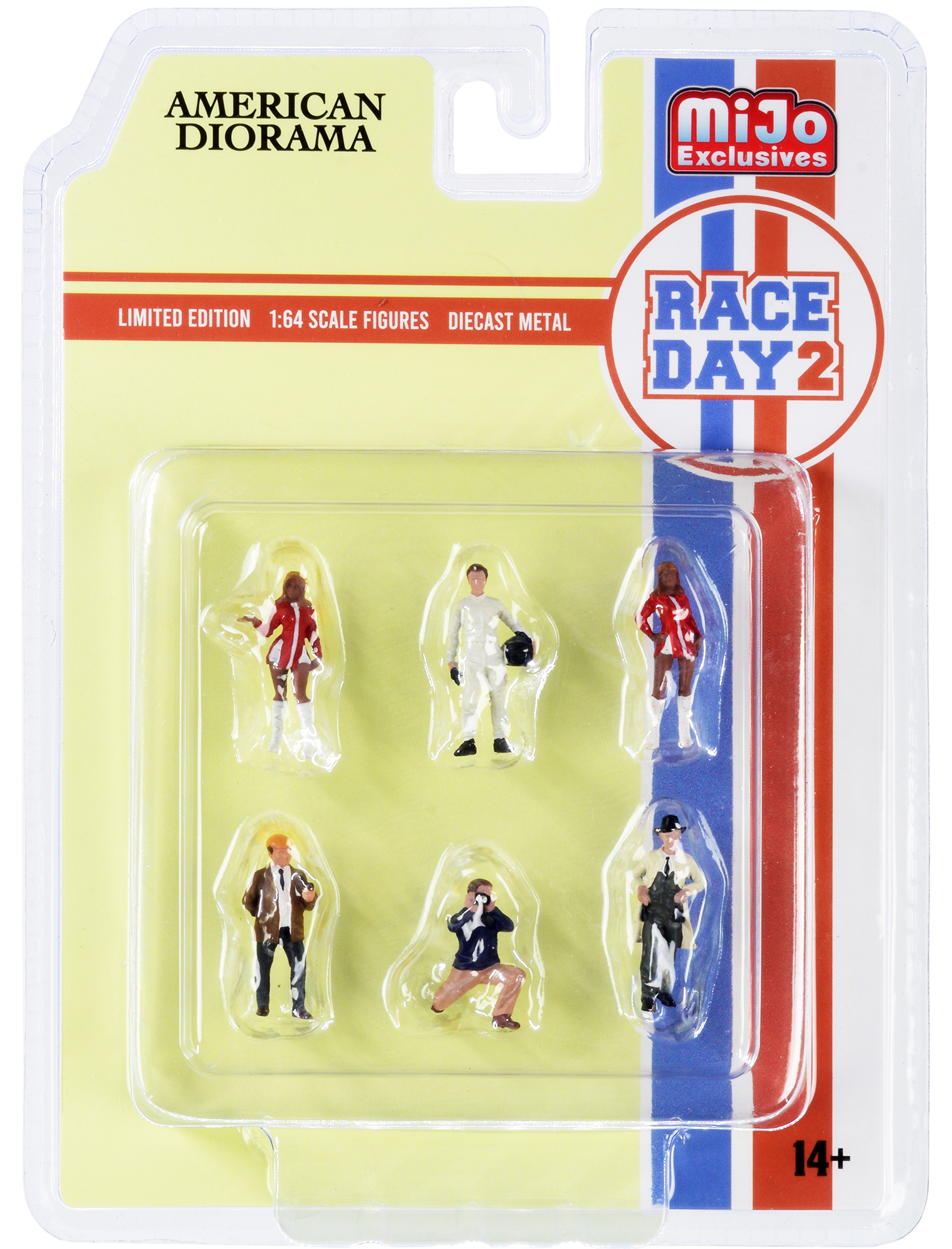 American Diorama AD76472 0.5 x 1 in. 1-64 Scale Race Day 2
