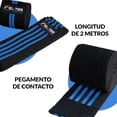 thumbnail image 4 of Vendas Para Rodillas FELTER SPORTS Lineas / Azul Cielo, 4 of 6