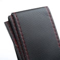 thumbnail image 6 of Cheers.US DIY Car Truck Leather Steering Wheel Cover With Needles and Thread Black, 6 of 7