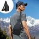 thumbnail image 5 of Riñonera impermeable tipo bandolera | Riñonera unisex de gran capacidad para hombre, mujer y niños | Bolso de hombro multifunción con bolsillo antirrobo, 5 of 6