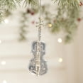 thumbnail image 5 of Qwtwty Home Decor Christmas Decoration Transparent Acrylic Snowflake Pendant Sequin Crystal Pendant Christmas Tree Vibe Decoration, 5 of 6
