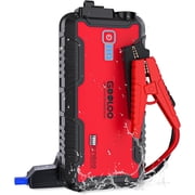 GOOLOO Jump Starter Battery Pack - 1500A Peak Car Jump Box, Water-Resistant Battery Booster for Up to 8.0L Gas or 6.0L Diesel Engine,12V SuperSafe Portable Jumper Starter GT1500