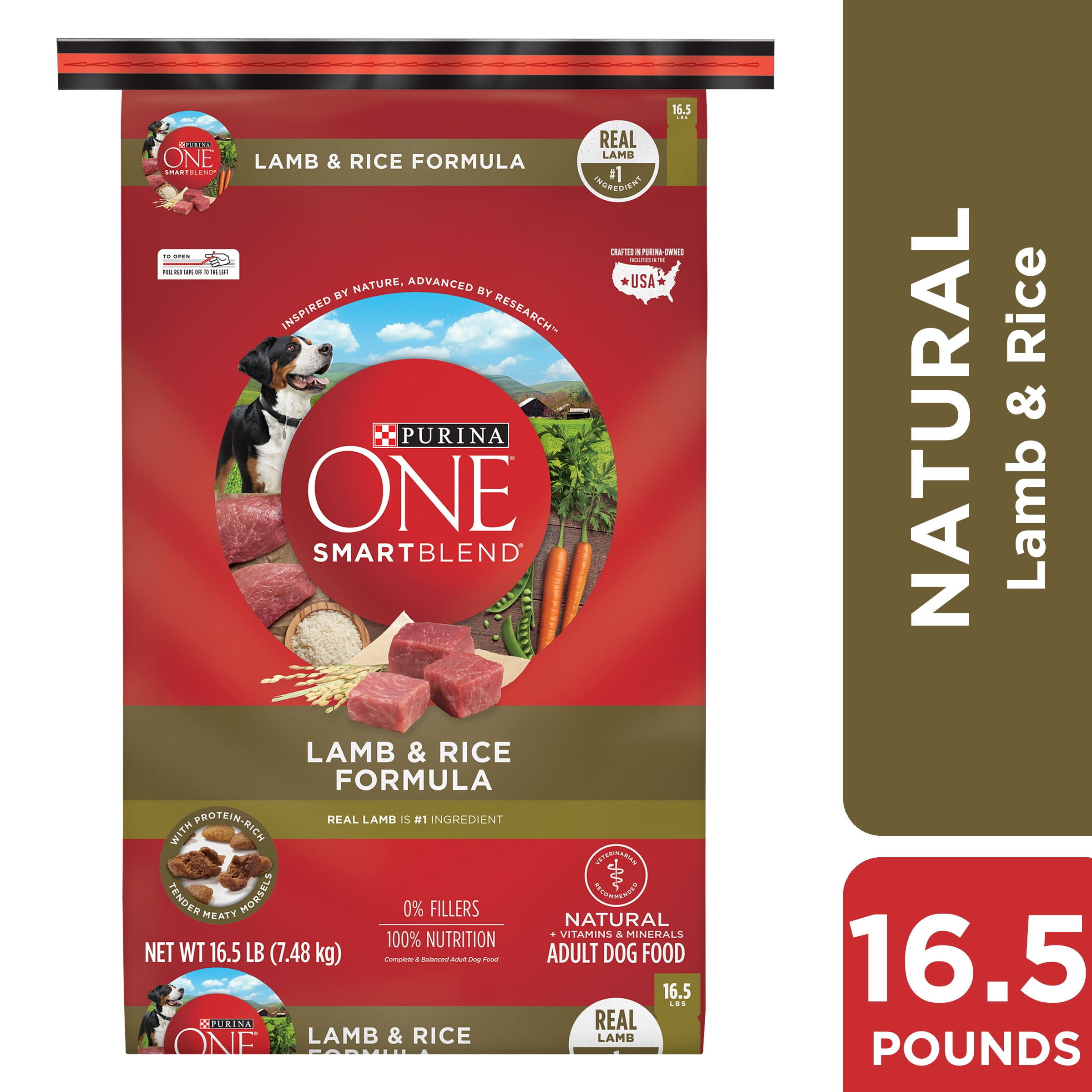 purina one lamb rice