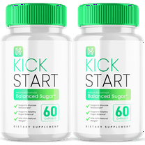 Kick Start Glyco Optimizer Supplement Advanced Glycogen Support Pills Made with All Natural Vitamins and Minerals 120 Capsules