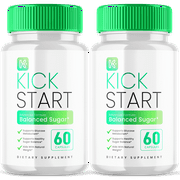 Kick Start Glyco Optimizer Supplement Advanced Glycogen Support Pills Made with All Natural Vitamins and Minerals 120 Capsules