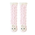 thumbnail image 2 of 3D Baby Winter Fluffy Socks Baby Long Fuzzy Slipper Socks Soft Toddler Crawling Socks One Size, 2 of 5