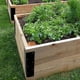 thumbnail image 3 of Soportes de Esquina Elevados para Cama de Jardín con Tornillos para Madera para Cama de 20 A 24 Pulgadas para Jardín de Jardineras (4 Piezas), 3 of 6
