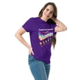 thumbnail image 2 of Stoner Taste The Rainbow Men's classic tee (Purple, XL), 2 of 2