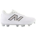 thumbnail image 2 of New Balance Women's FuelCell FUSEv4 Low Molded Fastpitch Softball Cleats White/Grey 9.5, 2 of 6
