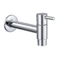 thumbnail image 1 of Brass Wall Mounted Faucet for Cold Water, Basin, Mop, Washing Machine Taps, Garden Taps, Chrome Finish P20250110768, 1 of 5