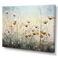 thumbnail image 2 of Designart "Wonderland Of Minimalist Wildflowers I" Meadow Canvas Art Print, 2 of 7