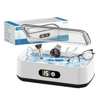 49KHz Ultrasonic Cleaner - 360° Deep Cleaning for Glasses, Jewelry, Watches | Remove Dirt from Hidden Corners