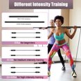 thumbnail image 3 of Pilates Bar Kit with Resistance Bands, WeluvFit Exercise Fitness Equipment for Women & Men, Home Gym Workouts Stainless Steel Stick Squat Yoga Pilates Flexbands Kit for Full Body Shaping, 3 of 7