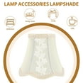thumbnail image 3 of Eease Cloth Petal Lamp Shade Clip On Flower Light Cover for Table Lamp Home Decor, 3 of 7