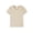 Apricot, variant on Girls Bubble Sleeve Swiss Dot Mesh T-Shirt Short Sleeve Crew Neck Solid Color Tops 6-7 Y