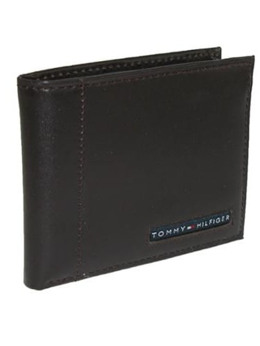Tommy Hilfiger Men's Premium Leather Credit Card ID Wallet Passcase 31TL22X063 