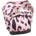 thumbnail image 3 of Womens Slip On Animal Print Bow Design Moccasin Style Slippers - Pink - US 5, 3 of 7