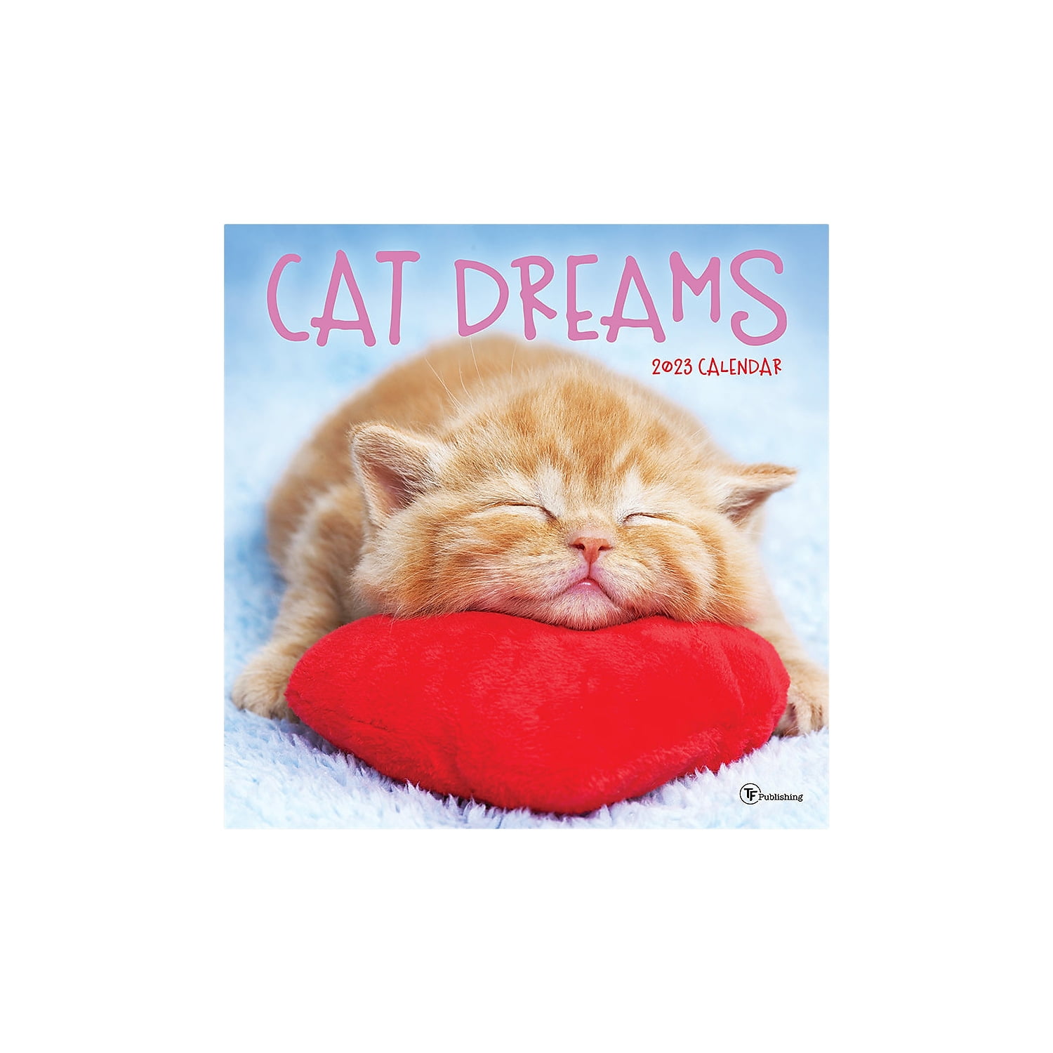 2023 TF Publishing Cat Dreams 12'' x 12'' Monthly Wall Calendar (WAL-23-1014)