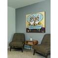 thumbnail image 5 of Marmont Hill "Corgi's In Chai" by Tori Campisi Painting Print on Canvas, 5 of 7