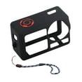 thumbnail image 3 of Manga de caja de silicona, caja de cámara, accesorios deportivos con cámaras con cordón, protector a prueba de choques, cubierta de silicona para negro, 3 of 8