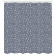 thumbnail image 3 of Ambesonne Ladybug Shower Curtain, Ornamental Floral Art, 69"Wx84"L, Purple Grey and Pale Blue, 3 of 3