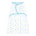 Gerber Newborn Baby Unisex Simply Secure Swaddle with EasyOpen Bottom