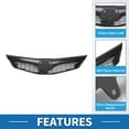 thumbnail image 4 of Unique Bargains Front Hood Bumper Grille Grill for Toyota Camry SE 2012 Black, 4 of 6