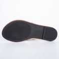thumbnail image 5 of Miluxas Women's Boho Flat Sandals Vacation Criss Cross Slides Shoes Beige 5.5(36), 5 of 9