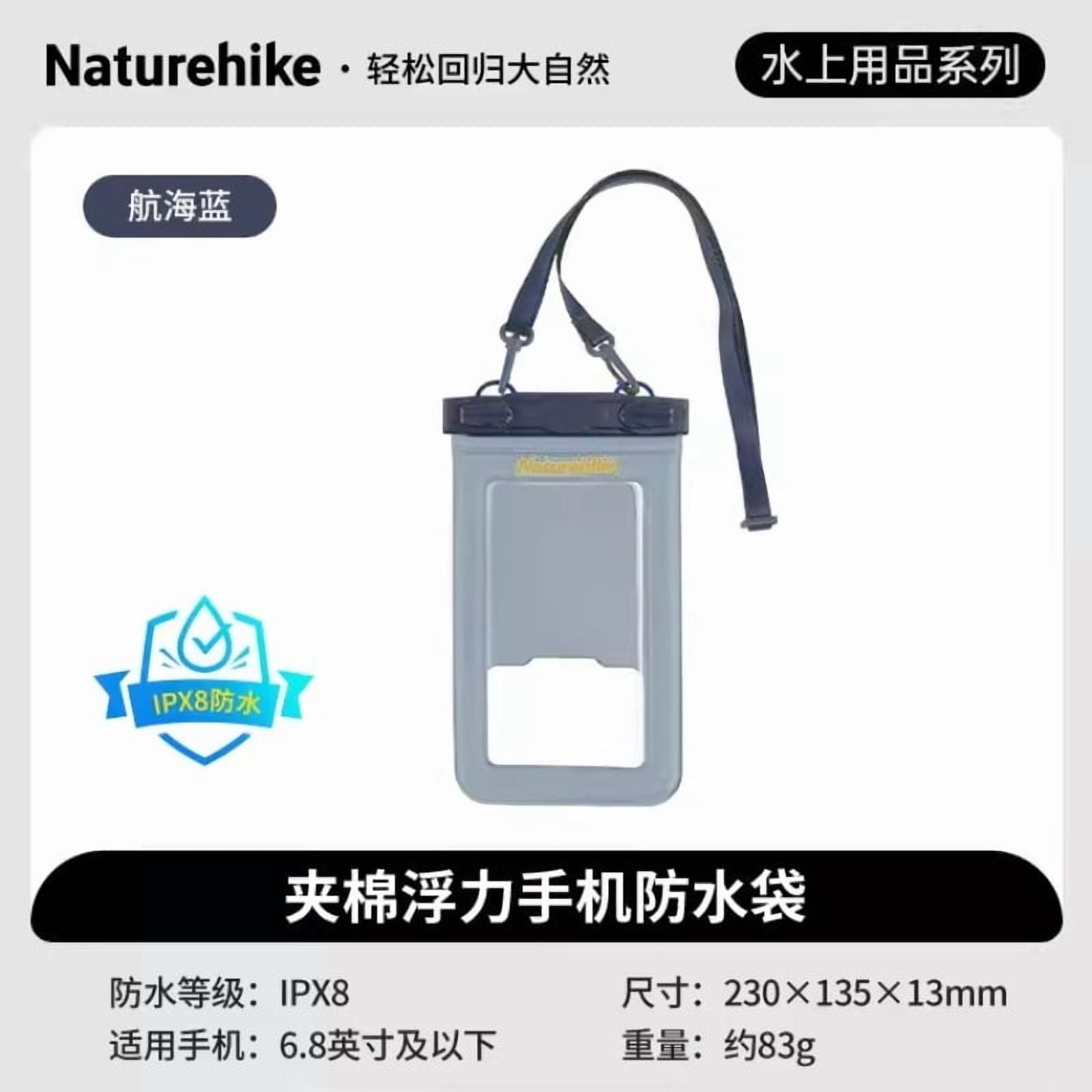 Waterproof Phone Pouch for Swimming, IPX8 Dry Bag with Touch Screen Floatable Design, Universal Waterproof Case for Kayaking Beach Snorkeling