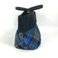 thumbnail image 3 of Pre-Owned PRADA check Tote Bag Shoulder Bag Black Blue x Green (Good), 3 of 17
