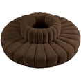 thumbnail image 3 of Meridian Furniture Arc Brown Velvet Modular Sectional, 3 of 5