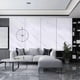 thumbnail image 3 of Marble Contact Paper White Waterproof Self Adhesive Peel and Stick Marble Wallpaper for Kitchen Countertop Cabinet, 3 of 5