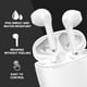 thumbnail image 4 of yobola Wireless Earbuds, Bluetooh Earbuds, Deep Bass Light Weight Mini Wireless Headphones for Running/Fitness, 25Hrs Playtime, Built-in Microphone, Touch Control, IPX5 Waterproof, 4 of 5