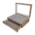 thumbnail image 5 of Kokiya Wood Pen Display Box with Glass Lid, Pen Storage Case, Glass Window Pen, 5 of 9