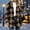 Brown, variant on Sevevn Women's Hooded Plaid Fleece Coat Button‑Front Plaid Sherpa Jacket with Patch Pockets Winter Outerwear Brown 2XL