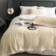 thumbnail image 3 of Zhuge Bed Sheets Set, Bedding Sheets Pillowcases Kit, Twin Bed Set, Hotel Bedding, Home Decor(Yellow), 3 of 5