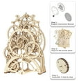 thumbnail image 3 of ROKR 3D Wooden Mechanical Pendulum Clock Puzzle for Adults and Teens, 3 of 5