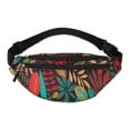 thumbnail image 2 of Riñonera Estampado Tropical - Rojo, 2 of 5