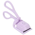 thumbnail image 2 of Rizador de pestañas con calefacción eléctrica USB, herramientas de maquillaje de calentamiento rápido portátiles de larga duración para mujeres, color morado, 2 of 5