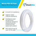thumbnail image 4 of Tubo PEX SharkBite U860W100 de 1/2 pulgada x 100 pies, blanco PEX-B, 4 of 6